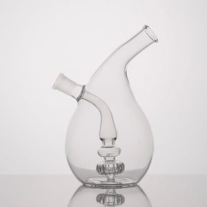 POTV Teardrop Glass Bubbler