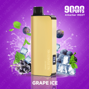 GRAPE ICE – ALIBARBAR INGOT – 9000 PUFFS