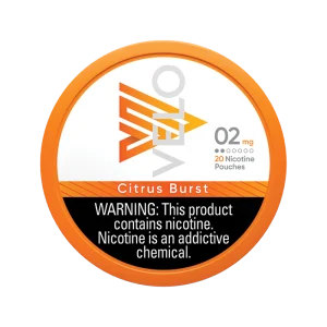 VELO POUCH CITRUS BURST 2MG